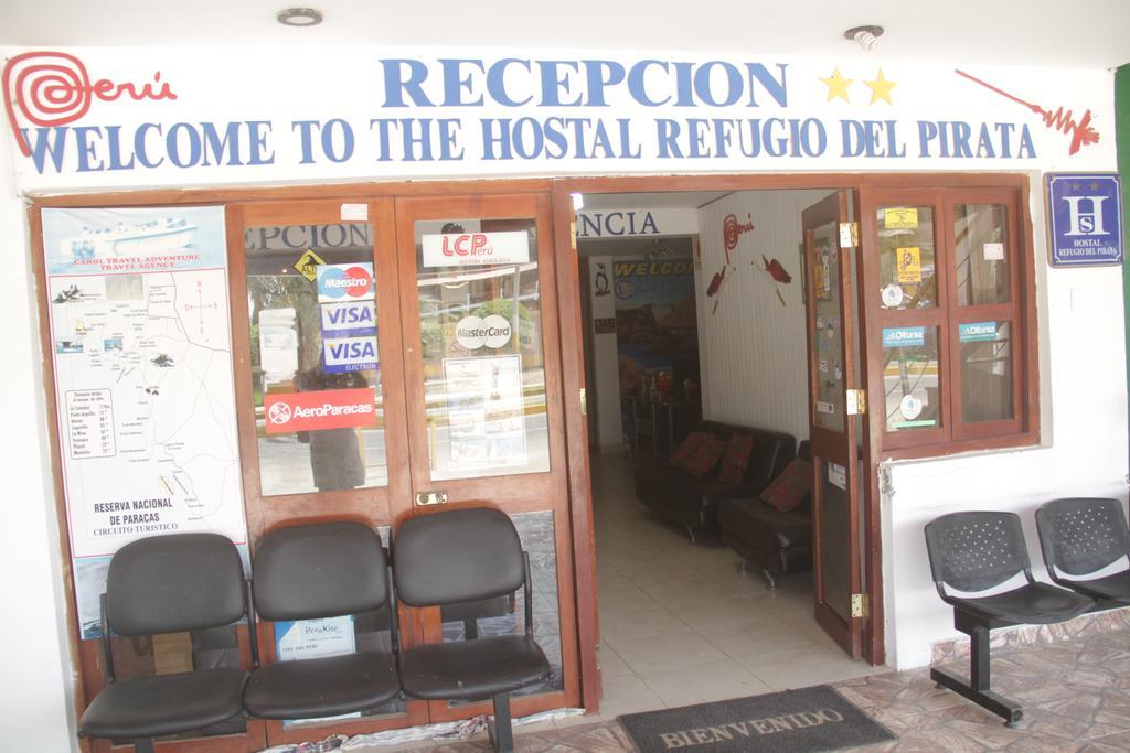 Refugio Del Pirata Albergue Paracas Exterior foto